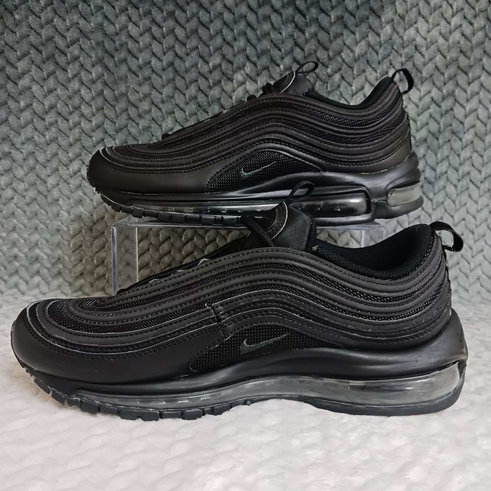 Nike Air Max 97 Women's Running Shoes Triple Black DH8016-002 Size 9 - Picture 2 of 15